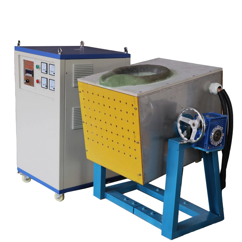 GSG Certification 80kw เตาหลอมเหนี่ยวนำสำหรับโลหะ / เหล็ก 3