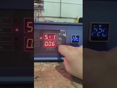 หม้อทําความร้อนด้วยการนําเข้าความถี่ความถี่สูงที่มีความแรงดัน DC ปรับได้ 220V