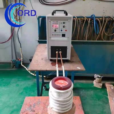 ราคาดี อุปกรณ์หลอมด้วยการเหนี่ยวนำความถี่ปานกลางในเตาหลอมที่มีขนาด 5 กก. ไปจนถึงการหลอมทอง เศษไม้ ทองเหลือง ทองแดง ทองแดง เหล็ก เหล็กหล่อ ฯลฯ (HF-25KW) ออนไลน์