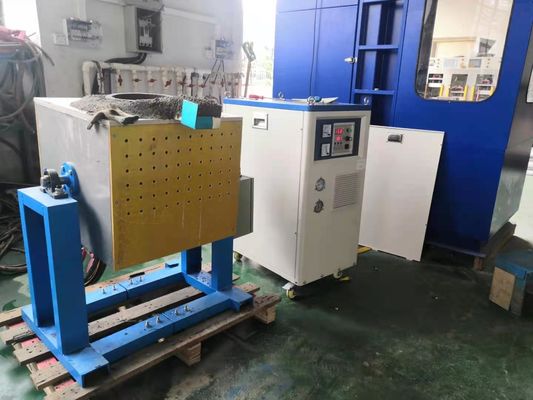 ราคาดี เตาหลอมเหล็กเหนี่ยวนำ 120KW 440V เตาหลอมเหล็กอัตโนมัติ ออนไลน์