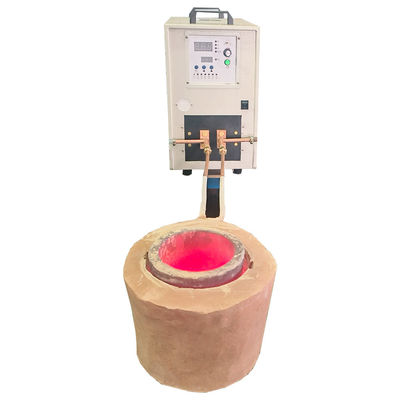 เครื่องหล่อหล่อหล่อหล่อหล่อหล่อ IGBT ประสิทธิภาพสูง ด้วยเตาอบ 30KG MF-60KW