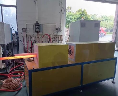 อุปกรณ์ปั่นอัดแรง 600KW พร้อมระบบทําความเย็นด้วยน้ําและความเร็วในการทําความร้อนอย่างรวดเร็วสําหรับการแปรรูปโลหะอุตสาหกรรม