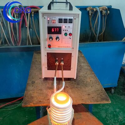 ราคาดี เครื่องทำความร้อนเหนี่ยวนำขนาดเล็ก IGBT จากโรงงานจีนสำหรับหลอมแพลตินัมด้วย Hf-15kw ออนไลน์