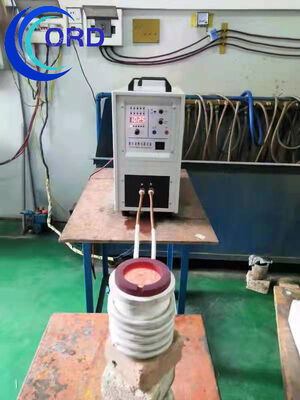 ราคาดี เครื่องหลอมเหนี่ยวนำความถี่สูง Hf-25kw สำหรับหลอมทองแดง ทองเหลือง บรอนซ์ เหล็กหล่อ เหล็ก ทอง ฯลฯ พร้อมเตาหลอม 5 กก. ออนไลน์