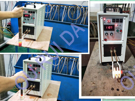 ราคาดี เครื่องทำความร้อนเหนี่ยวนำความถี่สูงรุ่น Hf-25kw ขายดีสำหรับการบัดกรี การเชื่อม การตีขึ้นรูป การอบชุบด้วยความร้อน ออนไลน์