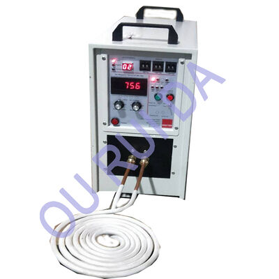 ราคาดี อุปกรณ์ทําความร้อนด้วยการนําเข้าประสิทธิภาพสูง Hf-15kw สําหรับการบําบัดความร้อนของเหล็ก ออนไลน์