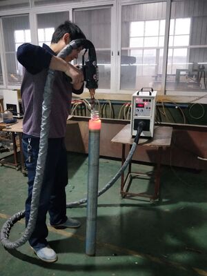 เครื่องทำความร้อนเหนี่ยวนำความถี่สูงแบบมือถือ HFH-40kw