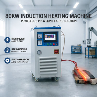 ราคาดี 80KW Induction Heating Machine with Water Cooling System and 20KHZ-50KHZ Frequency for Bearing Gear Coupling Ring Parts ออนไลน์